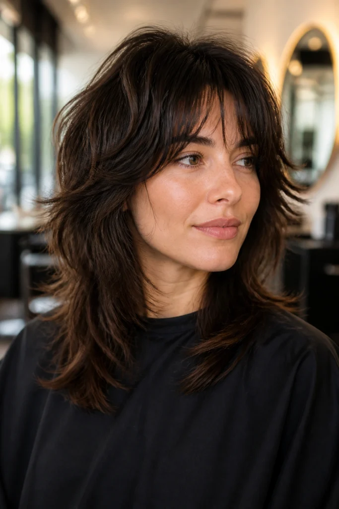 20 Wolf Cuts for Thick Hair Women Will Love